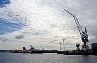 ... für einen Pfahlzugtest (Foto: J. Steffen, GEOMAR)