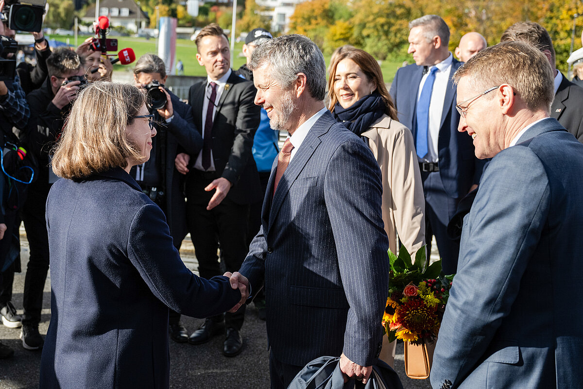 Danish Royal Couple Visits GEOMAR