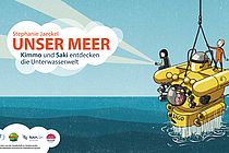 Plakat zum Hörbuch "Unsere Meere".
