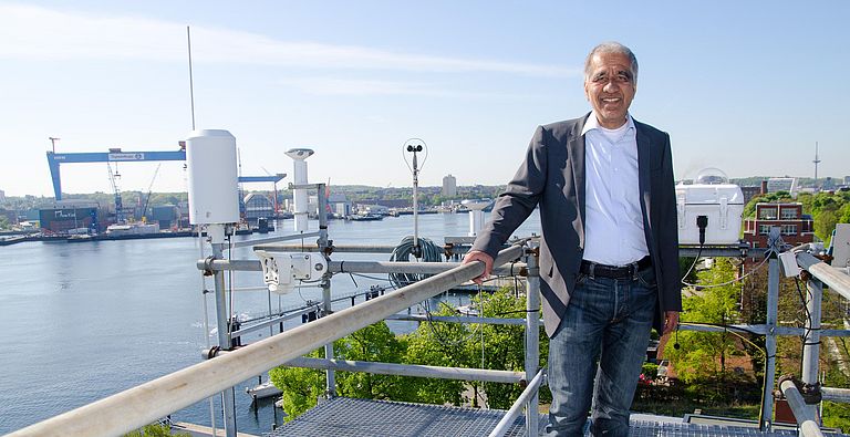 Prof. Dr. Mojib Latif. Foto: Jan Steffen,  GEOMAR