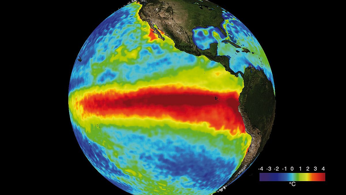 El Niño in December 1997