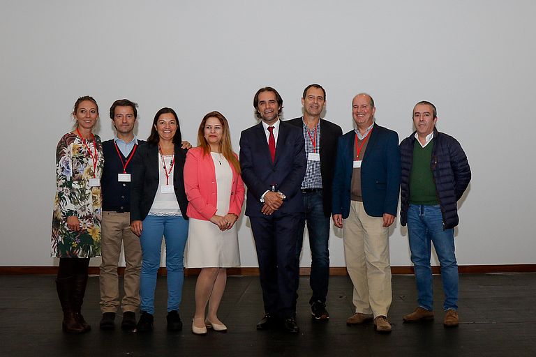 Natacha Nogueira, João Canning Clode, Mafalda Freitas, Jamileh Javid, President Miguel Albuquerque, Carlos Andrade, Clemente Aguiar, Duarte Pinto. Photo: Miguel Moniz