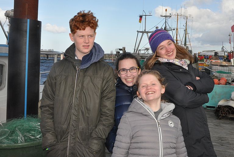 Die ersten Fischdetektive stehen schon in den Startlöchern. Foto: A. Bockelmann, GEOMAR.