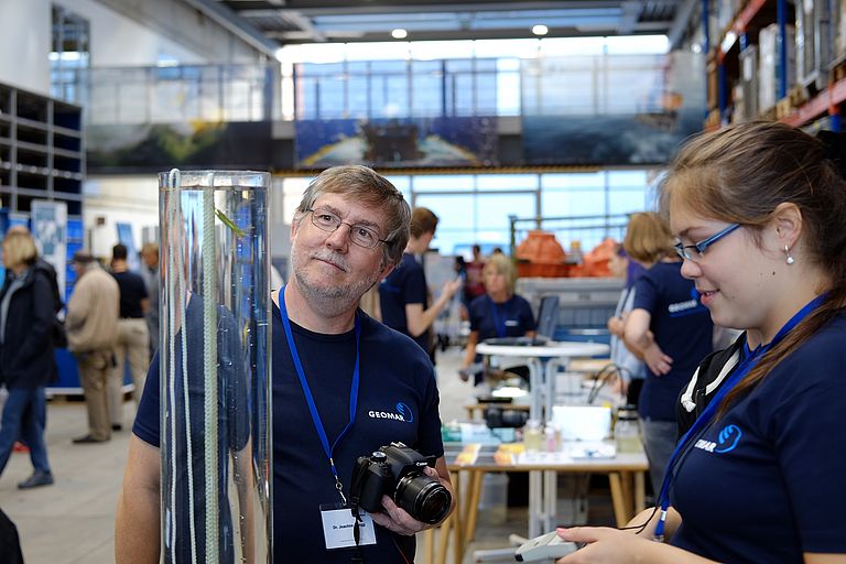 Wie schnell sinkt Plankton? Finde er heraus! Foto: Jan Steffen, GEOMAR