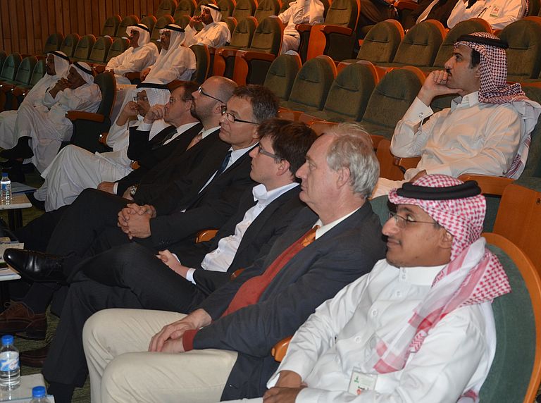 In Jeddah resümierten deutsche und saudi-arabische Wissenschaftler die erste Phase des Jeddah-Transect Project. Foto: W. Brückmann, GEOMAR