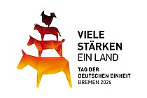 Visual zum Fest "Tag der Deutschen Einheit"