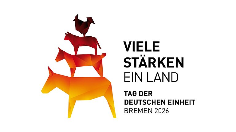 Visual zum Fest "Tag der Deutschen Einheit"