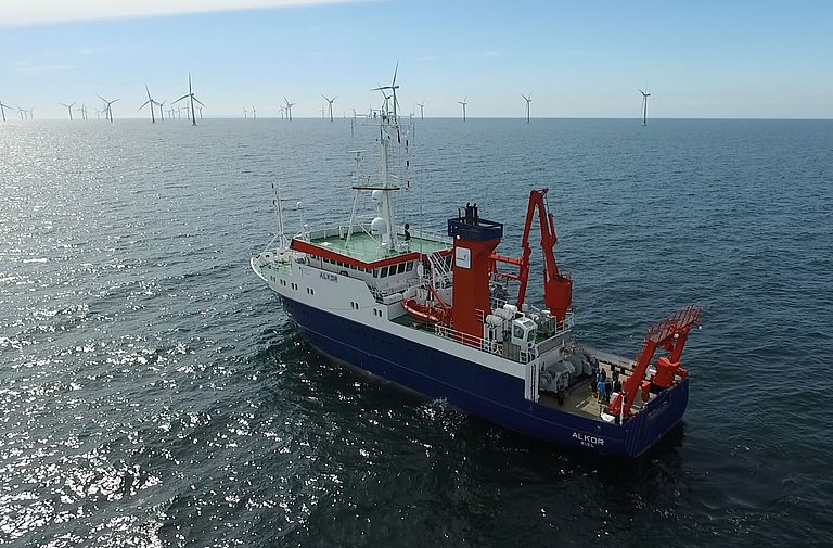 Alkor auf der Ostsee. Foto. M. Petrikowski.