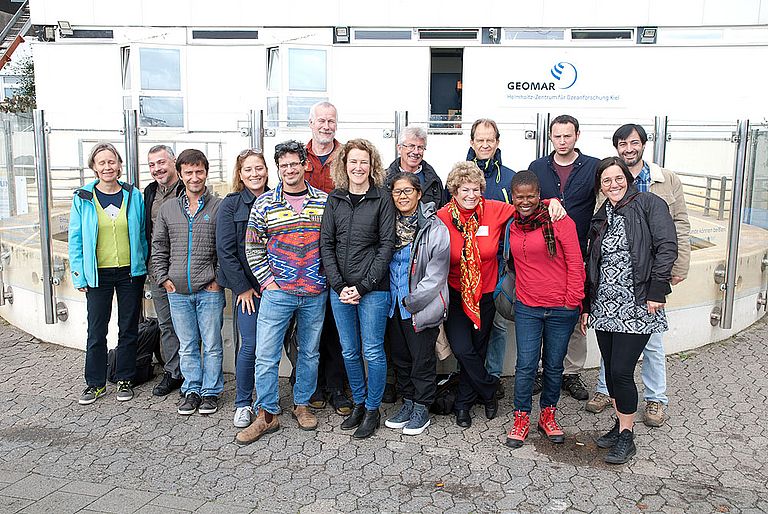 Aus 12 Partnerländern sind Wissenschaftlerinnen und Wissenschaftler zum gestrigen Jubiläumssymposium nach Kiel gereist. Foto: Mark Lenz, GEOMAR